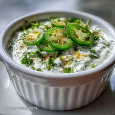 Jalape&ntilde;o Ranch Ready in 30 Min