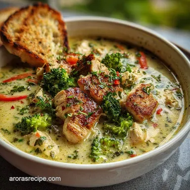 Keto Crack Chicken Soup One-Pot Ready in 30 Min Recipe Card