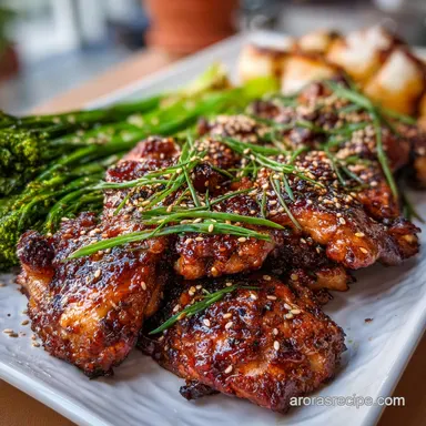 Korean BBQ Chicken Recipe: Oven-Baked & Caramelized