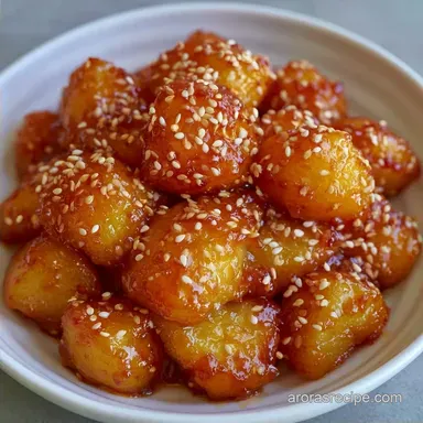 Korean Braised Potatoes for 4 Servings