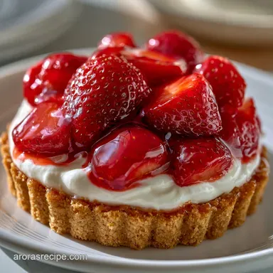 Luby's Fresh Strawberry Pie: Creamy Recipe Card
