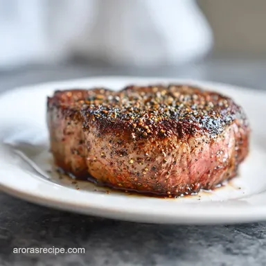 Air Fryer Steak in 25 Minutes with Mahogany Crust Recipe Card