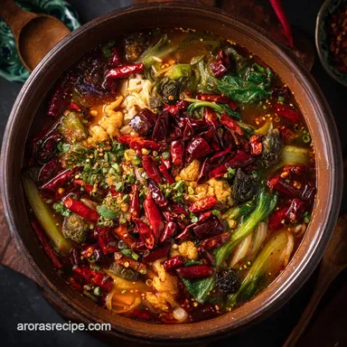 Sichuan Malatang Recipe Master the Numbing Spicy Hot Pot Soup Recipe Card