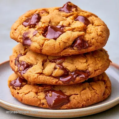 Maple Syrup Chocolate Chip Cookies Chewy Recipe Card