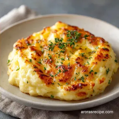 Mashed Potato Au Gratin with Gruy&egrave;re