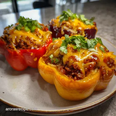 Mexican Stuffed Peppers: Ultimate Hearty Fiesta Meal Recipe Card