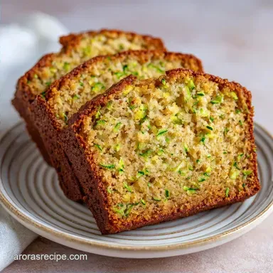 Moist Zucchini Banana Bread: Velvety