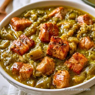 New Mexico Green Chili: One-Pot Recipe Card