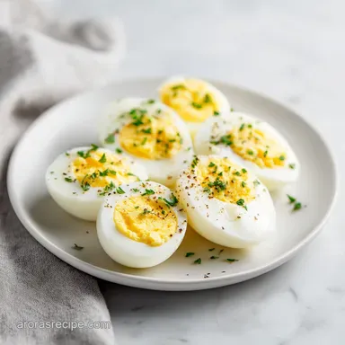 No Peel Boiled Eggs: Baked Egg Loaf Recipe in 30 Minutes Recipe Card