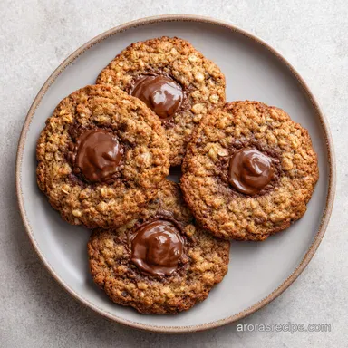 Oatmeal Chocolate Chip Cookies: Chewy