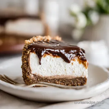 Oatmeal Cream Pie Cheesecake: Creamy No Bake Dessert in 75 Minutes