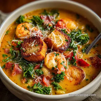 Olive Garden Tuscan Soup Recipe: One-Pot Recipe Card