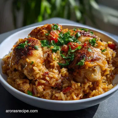 Spanish Chicken and Rice: Easy 40-Minute One-Pot Meal