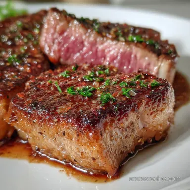 Sirloin Steak: The Perfect Pan-Seared Steakhouse Finish