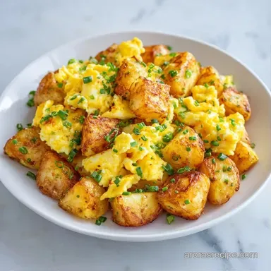 Papas con Huevos Recipe: Crispy Edges Recipe Card
