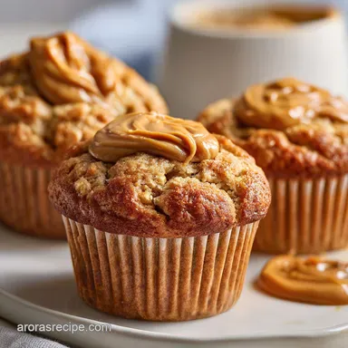 Peanut Butter Banana Muffins in 35 Minutes