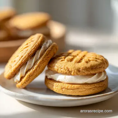 Peanut Butter Sandwich Cookies in 32 Min Recipe Card