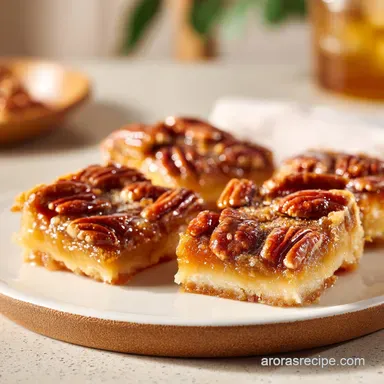 Pecan Pie Bars in 55 Minutes Recipe Card