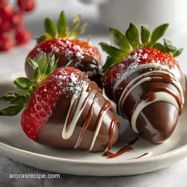 Chocolate Covered Strawberries That Set Perfectly Recipe Card