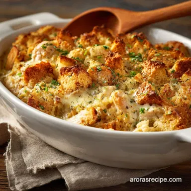 Chicken Stuffing Casserole: Easy, Creamy Weeknight Winner