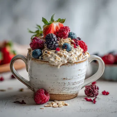 High Protein Overnight Oats: Overnight Prep & Silky Recipe Card