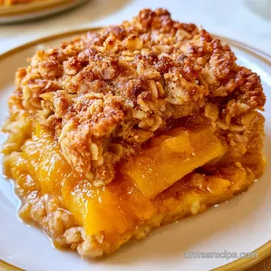 Pumpkin Apple Crisp for 8 Servings Recipe Card
