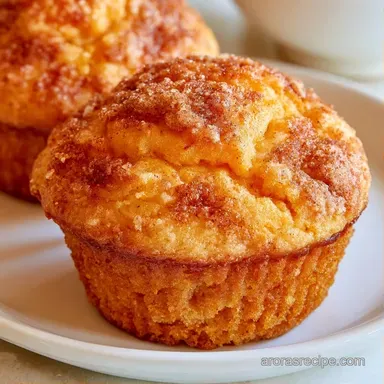 Pumpkin Breakfast Muffin in 30 Minutes Recipe Card