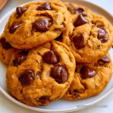 Pumpkin Chocolate Chip Cookies in 26 Min Recipe Card