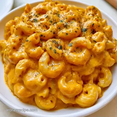 Pumpkin Mac and Cheese for 8 Servings Recipe Card