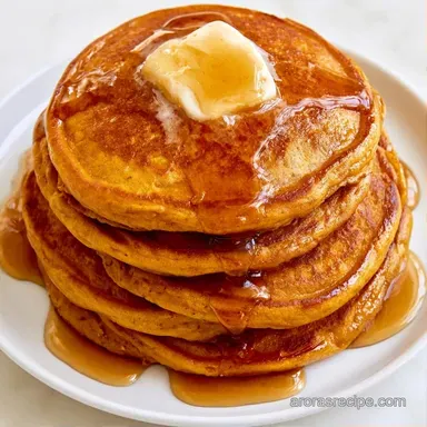 Pumpkin Pancakes in 30 Minutes Recipe Card