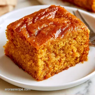 Pumpkin Sheet Cake in 40 Minutes Recipe Card