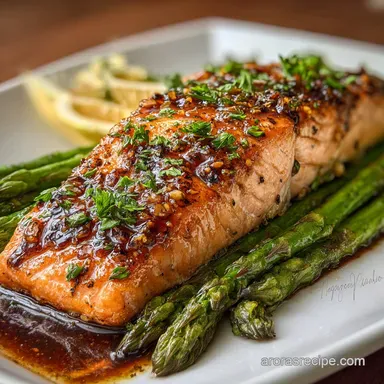 Quick Baked Honey Garlic Salmon in 20 Minutes: Crispy Baked