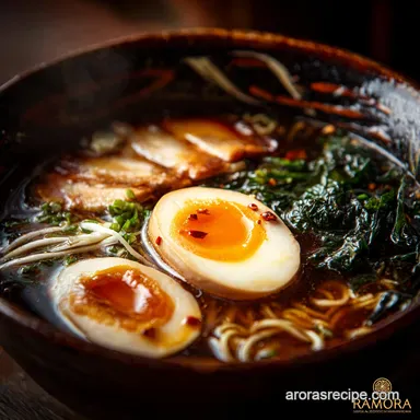 Ramen with Egg The Ultimate Shoyu Broth Jammy Ajitama Recipe