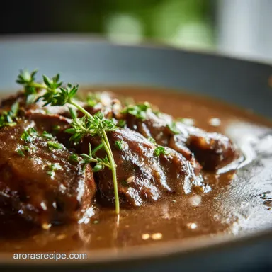 Beef Gravy Recipe: Rich, Smooth, and Decadent