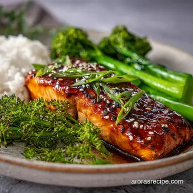 Sesame Miso Salmon in 18 Minutes