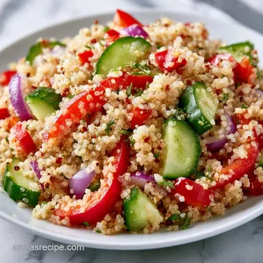 Simple Lemon Quinoa Salad in 35 Minutes