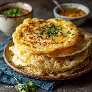 Authentic Dhalpuri Roti Recipe Fluffy Trinidadian Flatbread Recipe Card