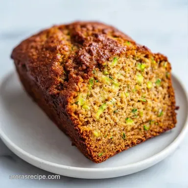 Soft Banana Zucchini Bread: Sour Cream Recipe Card