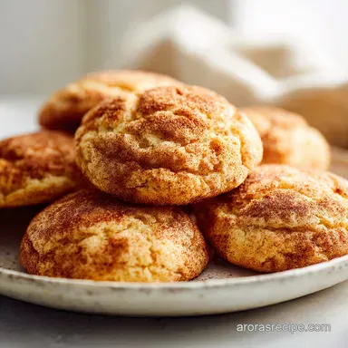 Snickerdoodle Cookies: Puffy and Tangy in 55 Min Recipe Card
