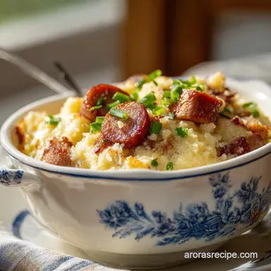 Sausage Grits Casserole: Creamy Southern Recipe for 8 Servings