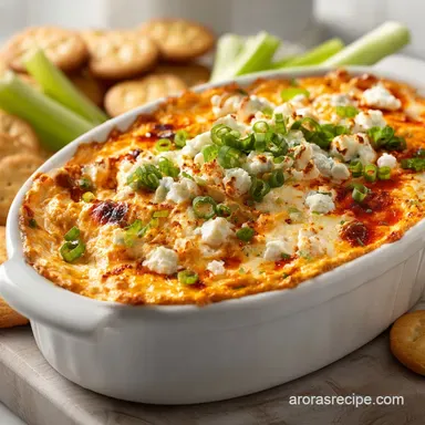 Ultimate Spicy Creamy Buffalo Chicken Dip Appetizer Recipe for Any Occasion in 20 Minutes