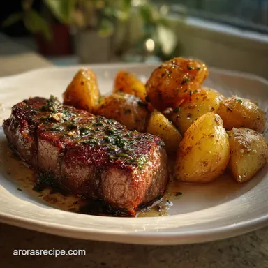 Steak and Potatoes Recipe: Pan-Seared in 35 Minutes
