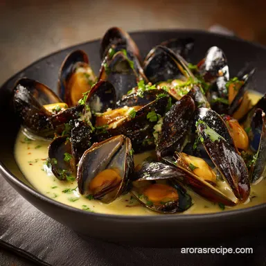 New Zealand Mussels Preparation: Restaurant-Quality Creamy Sauce