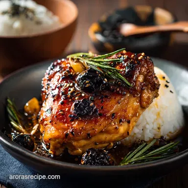 Red Miso Chicken Sticky Umami Glaze for Weeknight Dinners Recipe Card