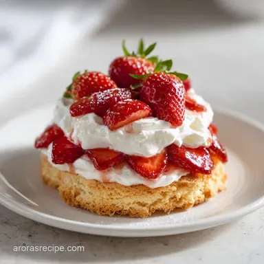Strawberry Shortcake with Angel Cake in 50 Minutes Recipe Card