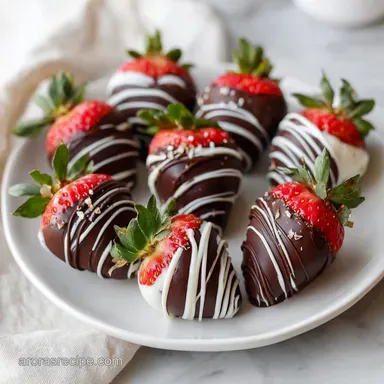 Chocolate Covered Strawberry Hearts Recipe in 55 Minutes Recipe Card