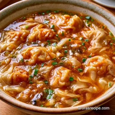 Subgum Wonton Soup with Shrimp Recipe