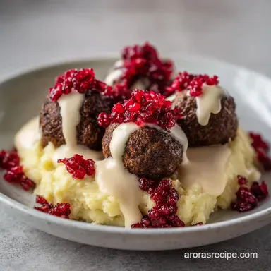 Swedish Meatballs Recipe in 40 Minutes Recipe Card