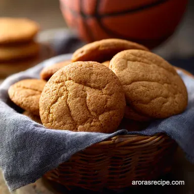 ThreePointer Vanilla Basketball Cookies Game Day Perfection