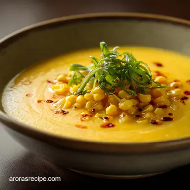 Sweet Corn Soup Silky Velvet Texture Restaurant Style Recipe